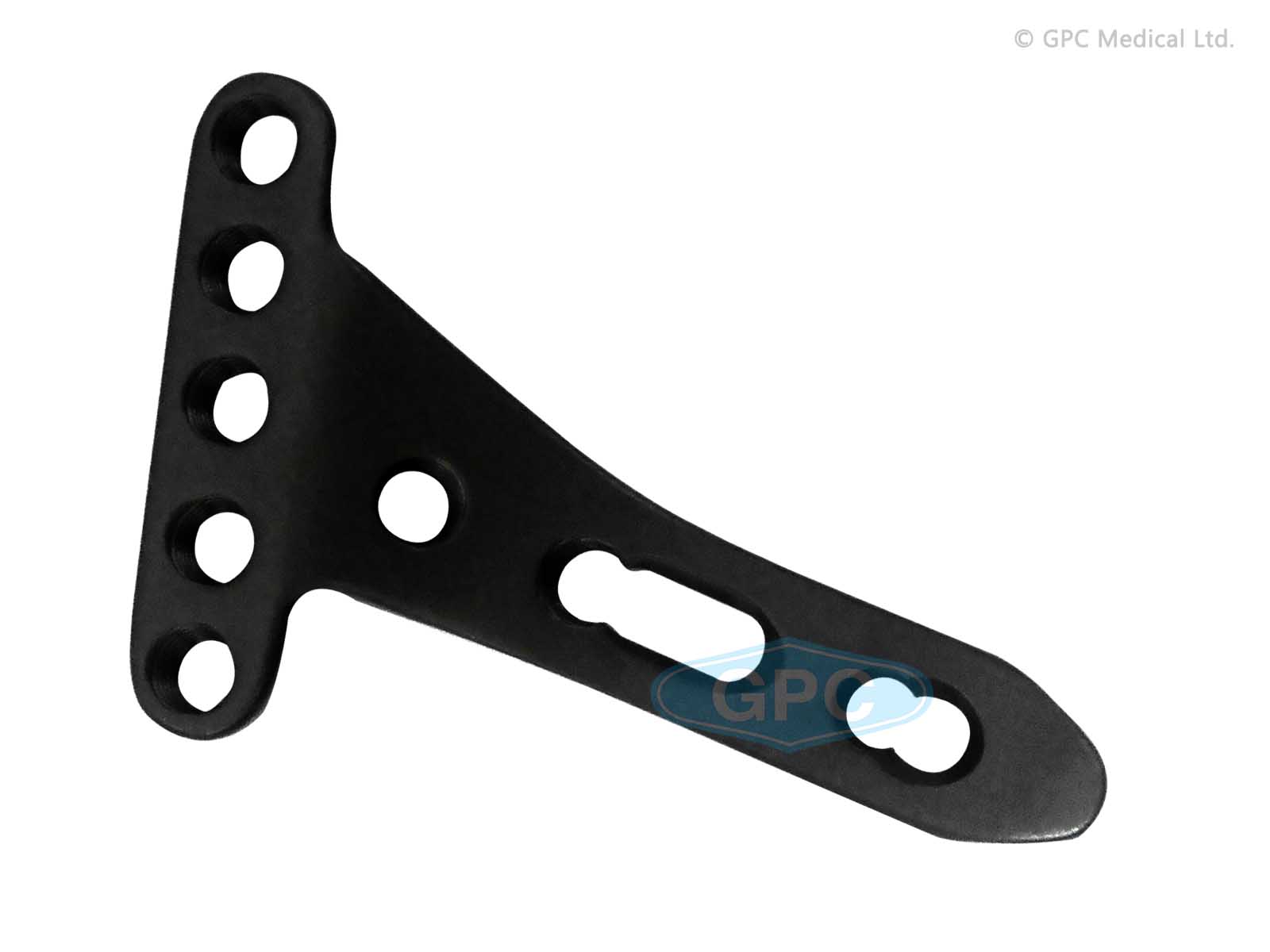 Plaque palmaire radius distal fix<em>LOCK</em>, 2,4 mm - 5 trous de tête - gauche/droite