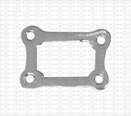 Plaque rectangulaire 3D