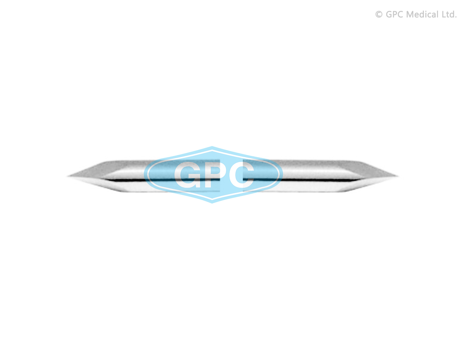 Broche de Kirschner, à deux pointes