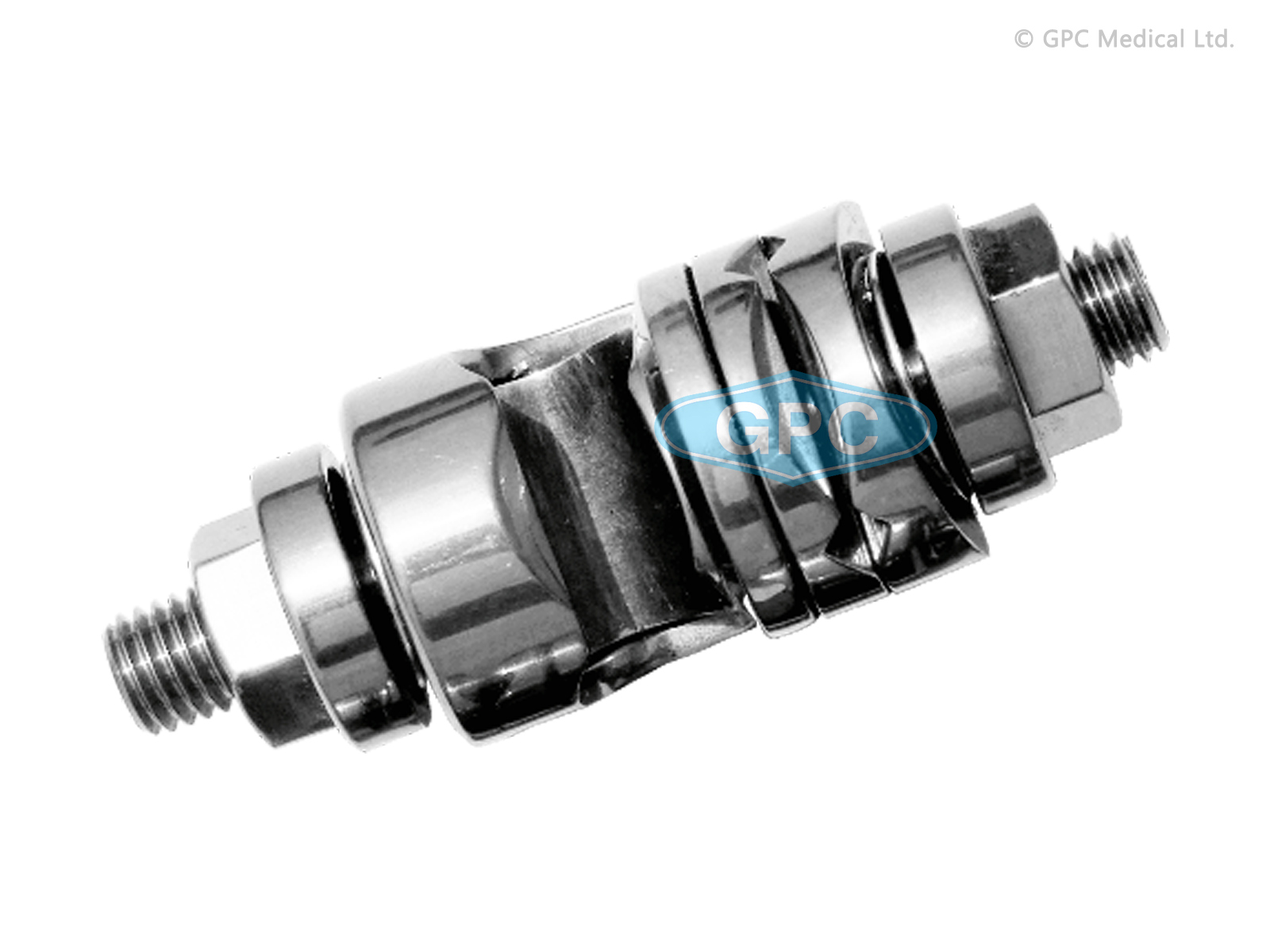 Connecteur broche-barre autoportant