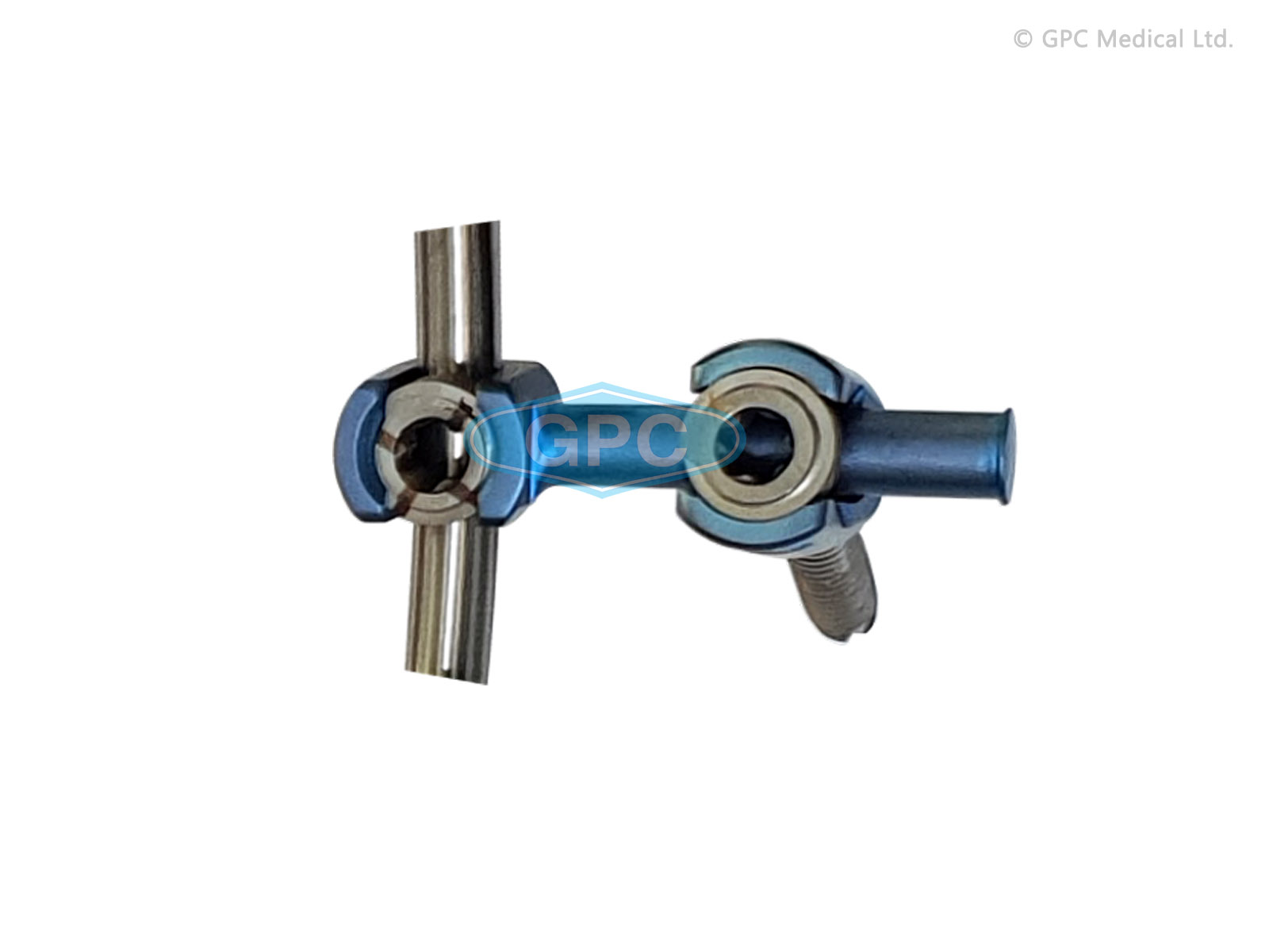 Connecteur décalé pour fixation ilio-sacrée