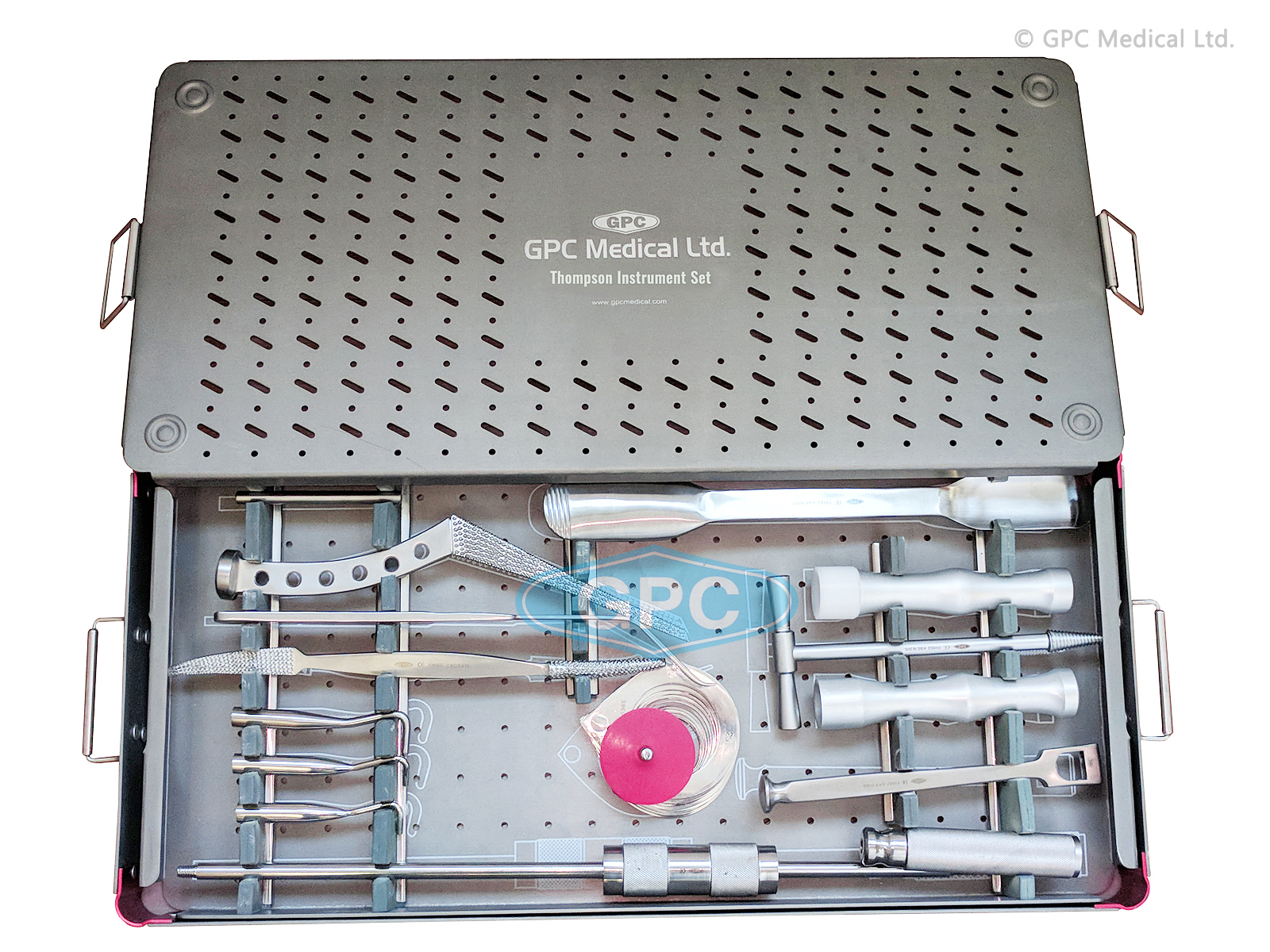 Jeu d’instruments pour prothèse hip<em>HEAL</em> Thompson