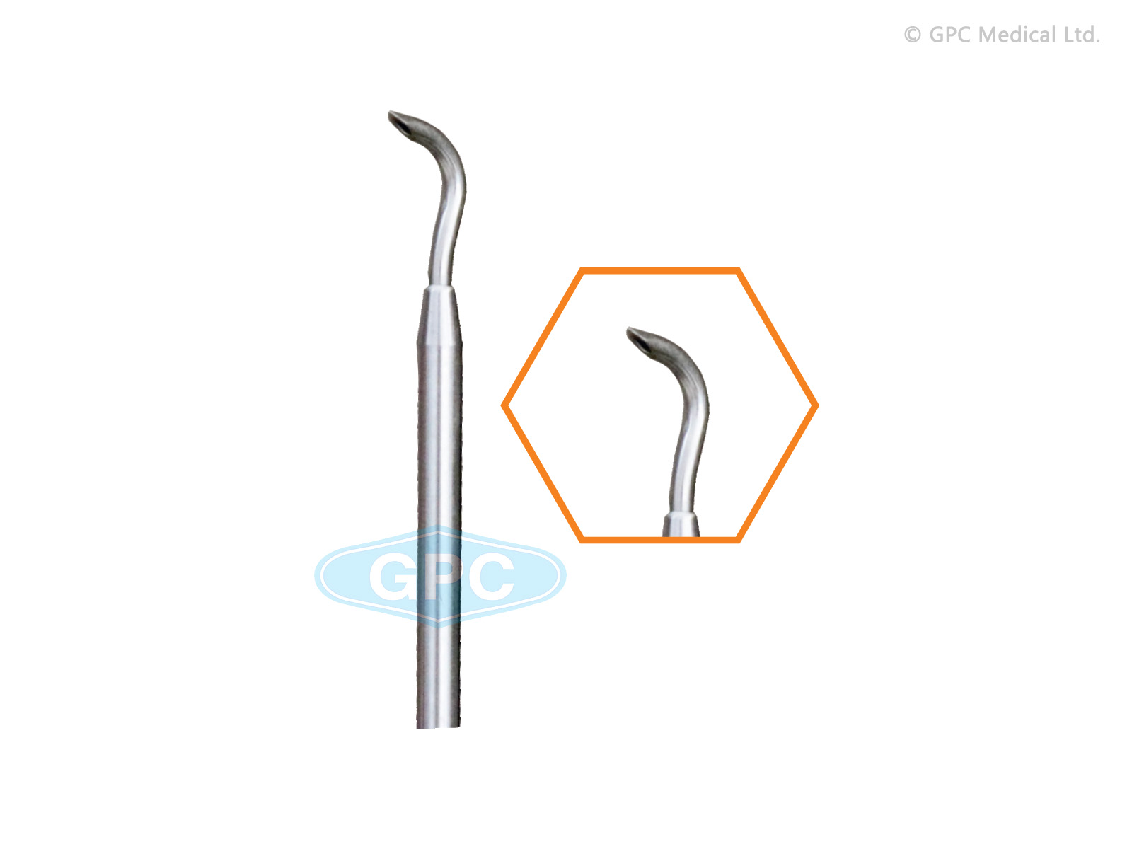 Manchon de crochet de suture 25° Croissant