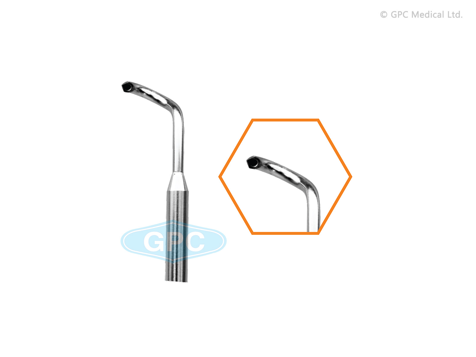 Manchon de crochet de suture 60° Gauche