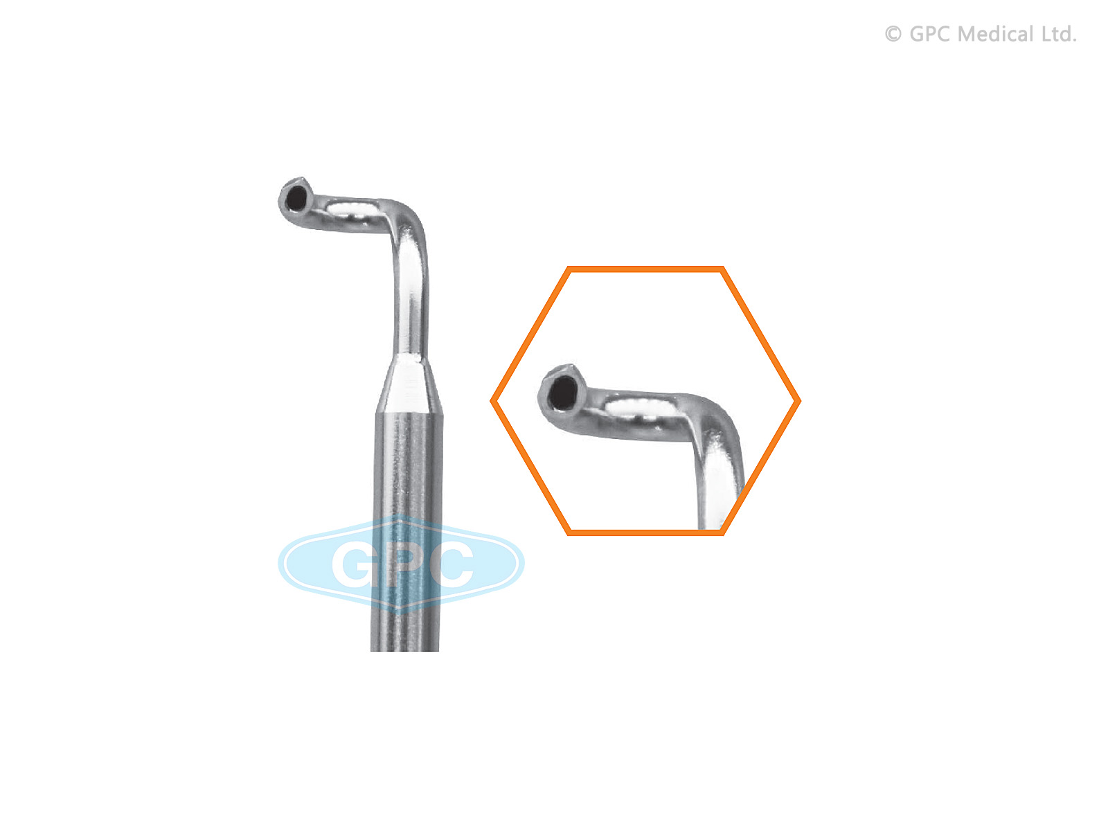 Manchon de crochet de suture 90° Gauche