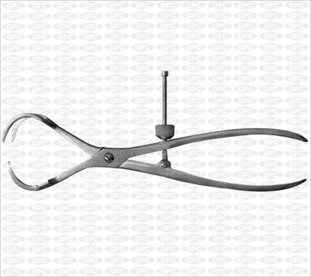 Davier porte-rotule modifié, à 3 dents