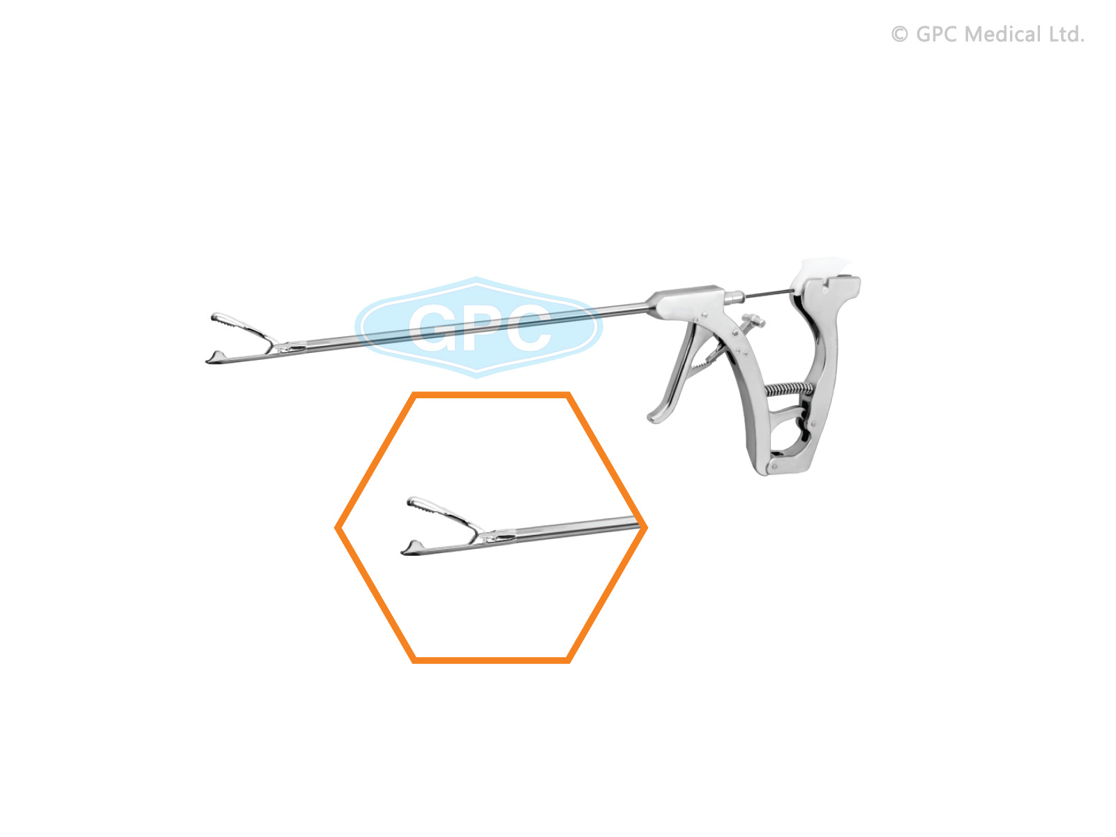 Pince passe-fil de suture 