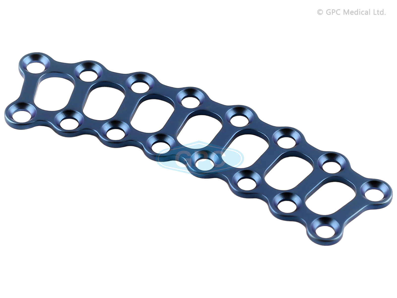 Plaque Sturt courbée, 1,5/2,0 mm