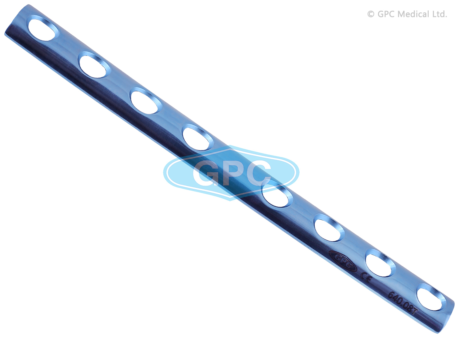 Plaque demi-tubulaire, 4,5 mm