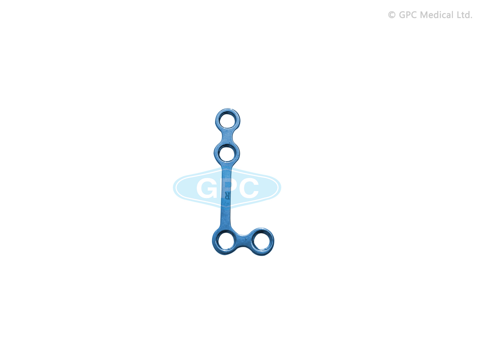 Plaque en L, Type I, 1,5/2,0 mm - Gauche/Droite