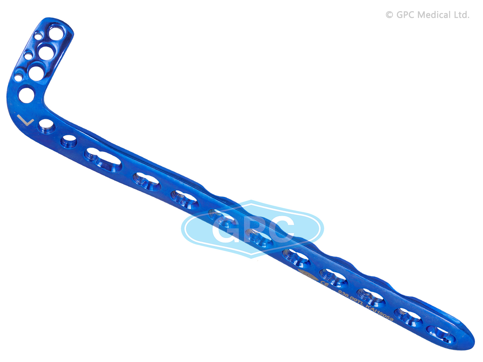 Plaque fix<em>LOCK</em> antérolatérale distale du tibia, 3,5 mm