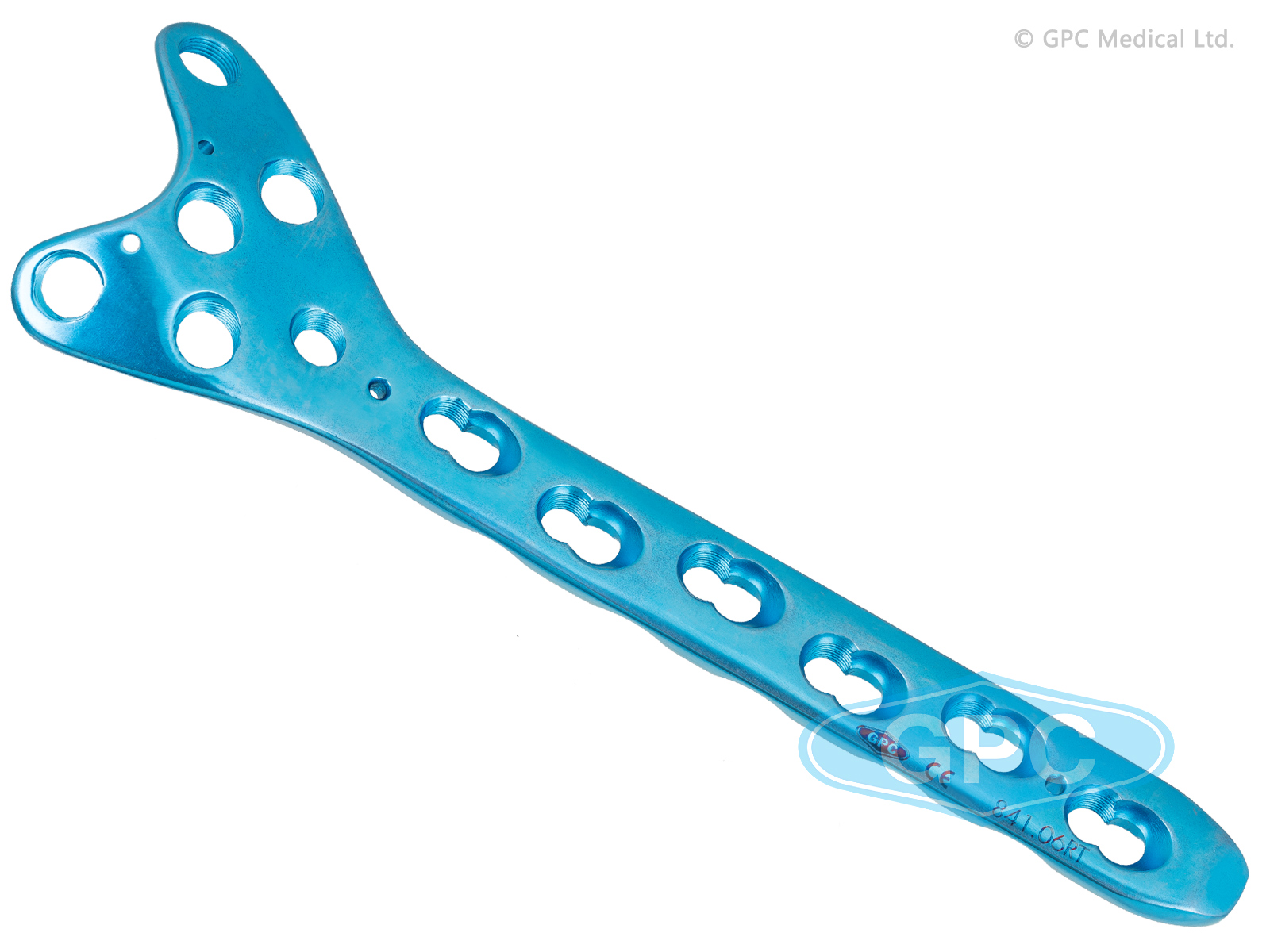 Plaque fix<em>LOCK</em> de compression condylienne, 4,5 mm