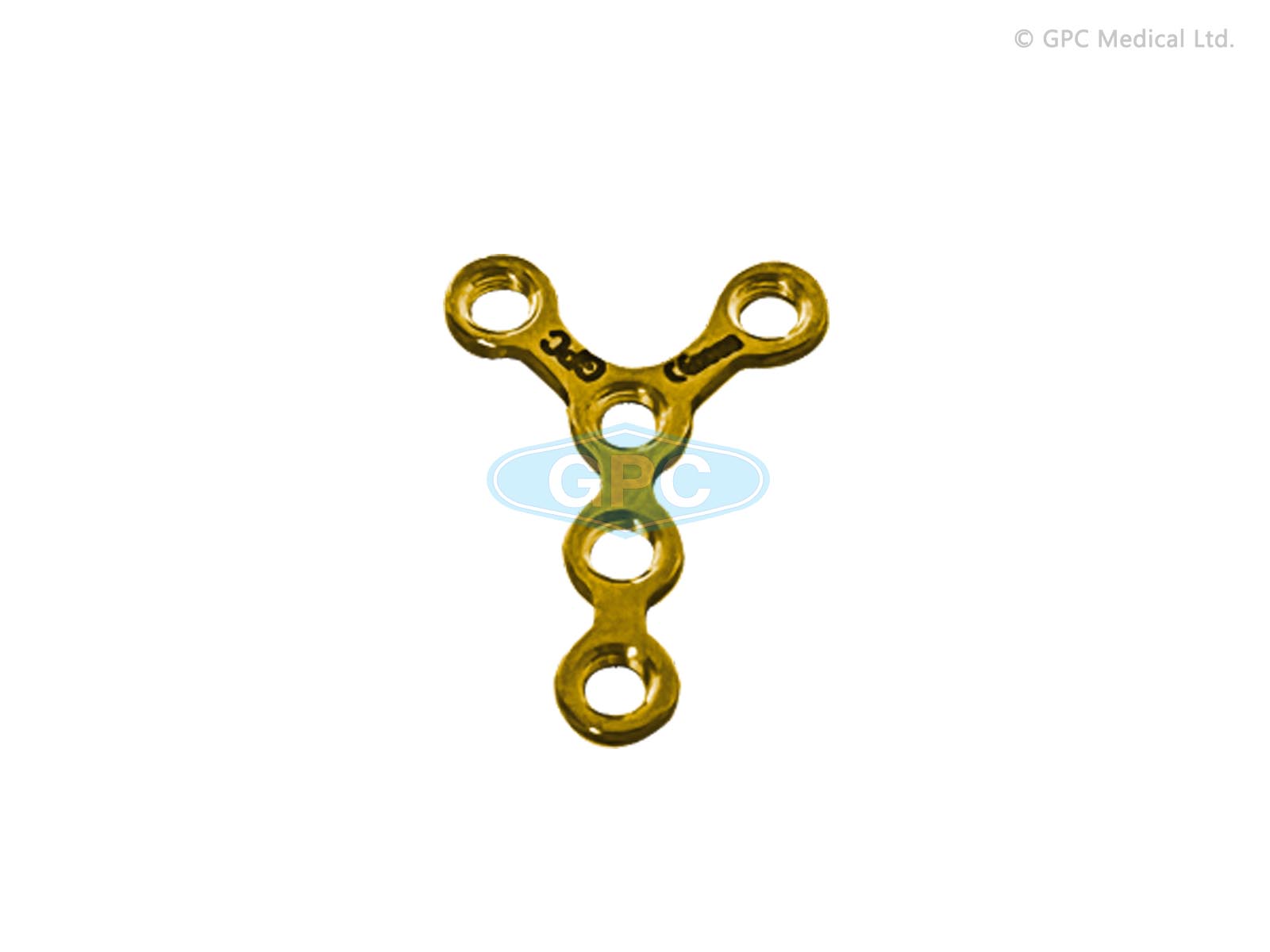 Plaque fix<em>LOCK</em> en Y - Type I, 2,0 mm