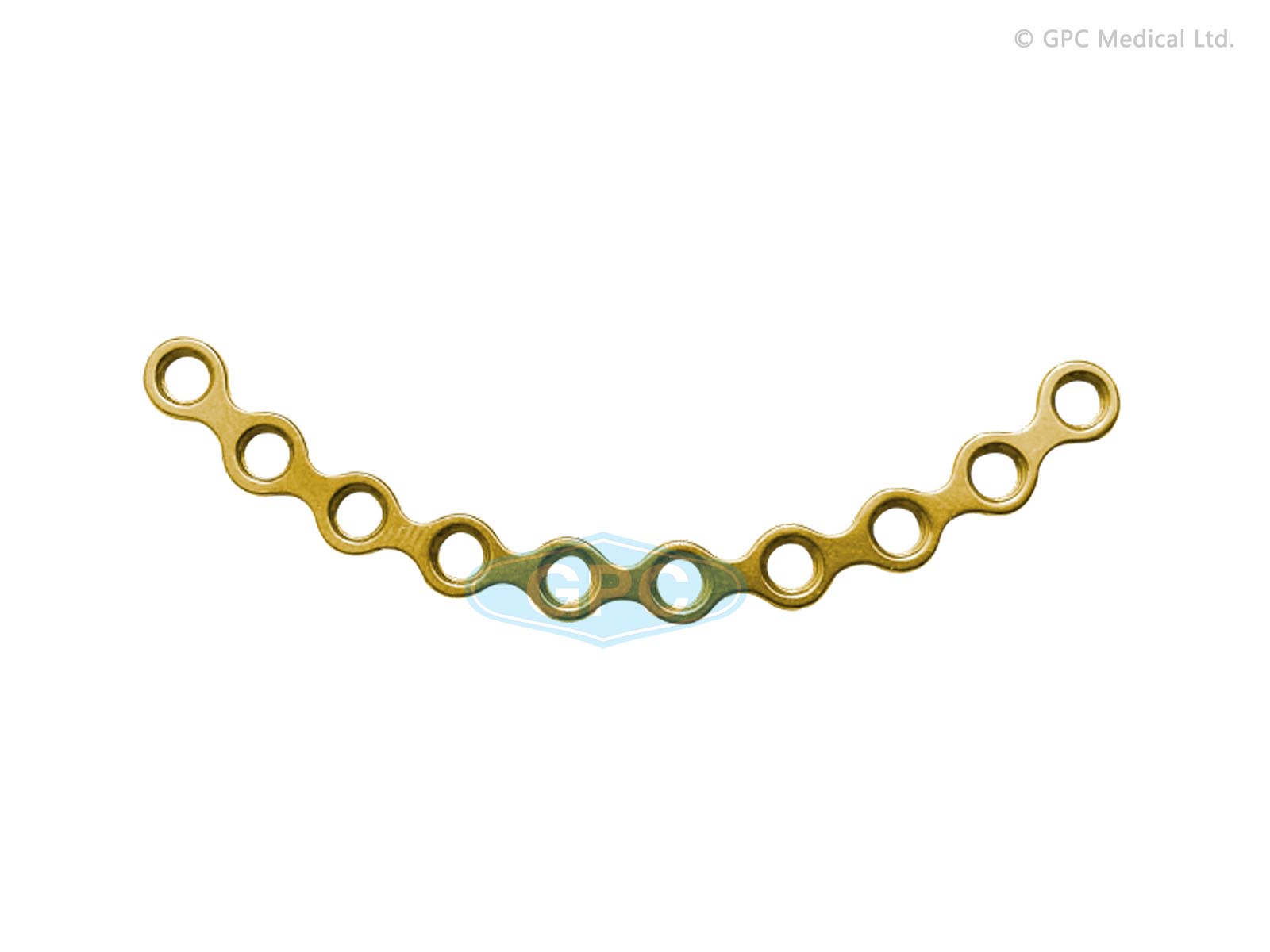 Plaque fix<em>LOCK</em> orbitale, 2,0 mm