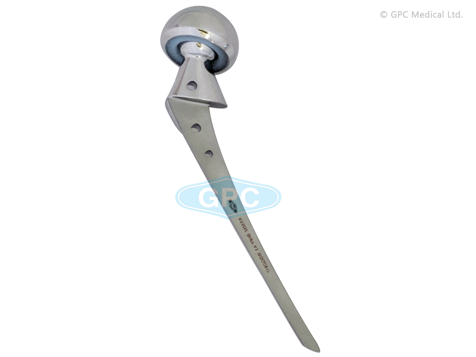 Prothèse de hanche bipolaire (fenêtrée) stérile