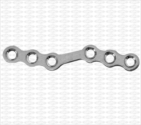 Plaque avec angle à droite