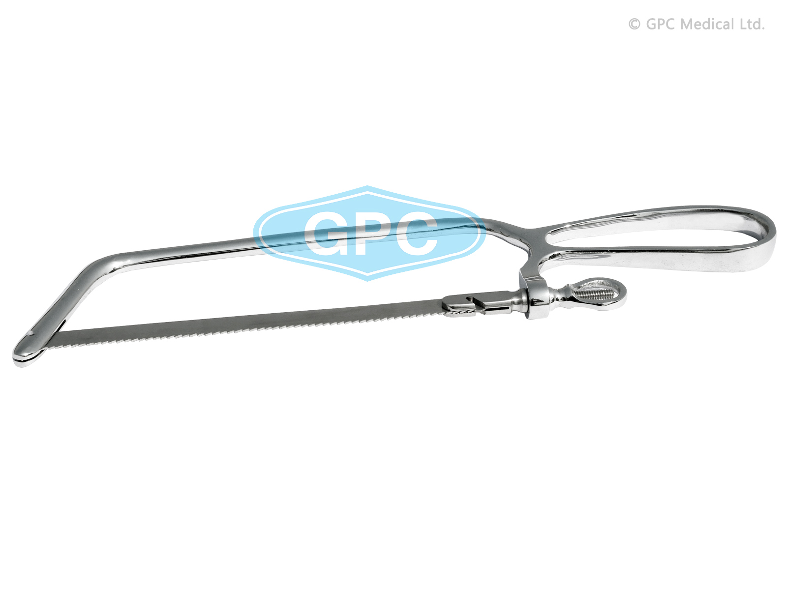 Scie à métaux avec 2 lames 