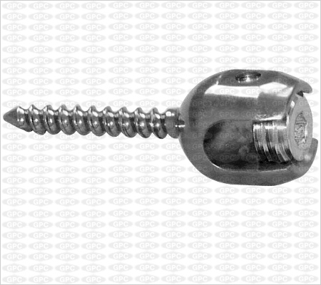 Vis monoaxiale à verrouillage simple