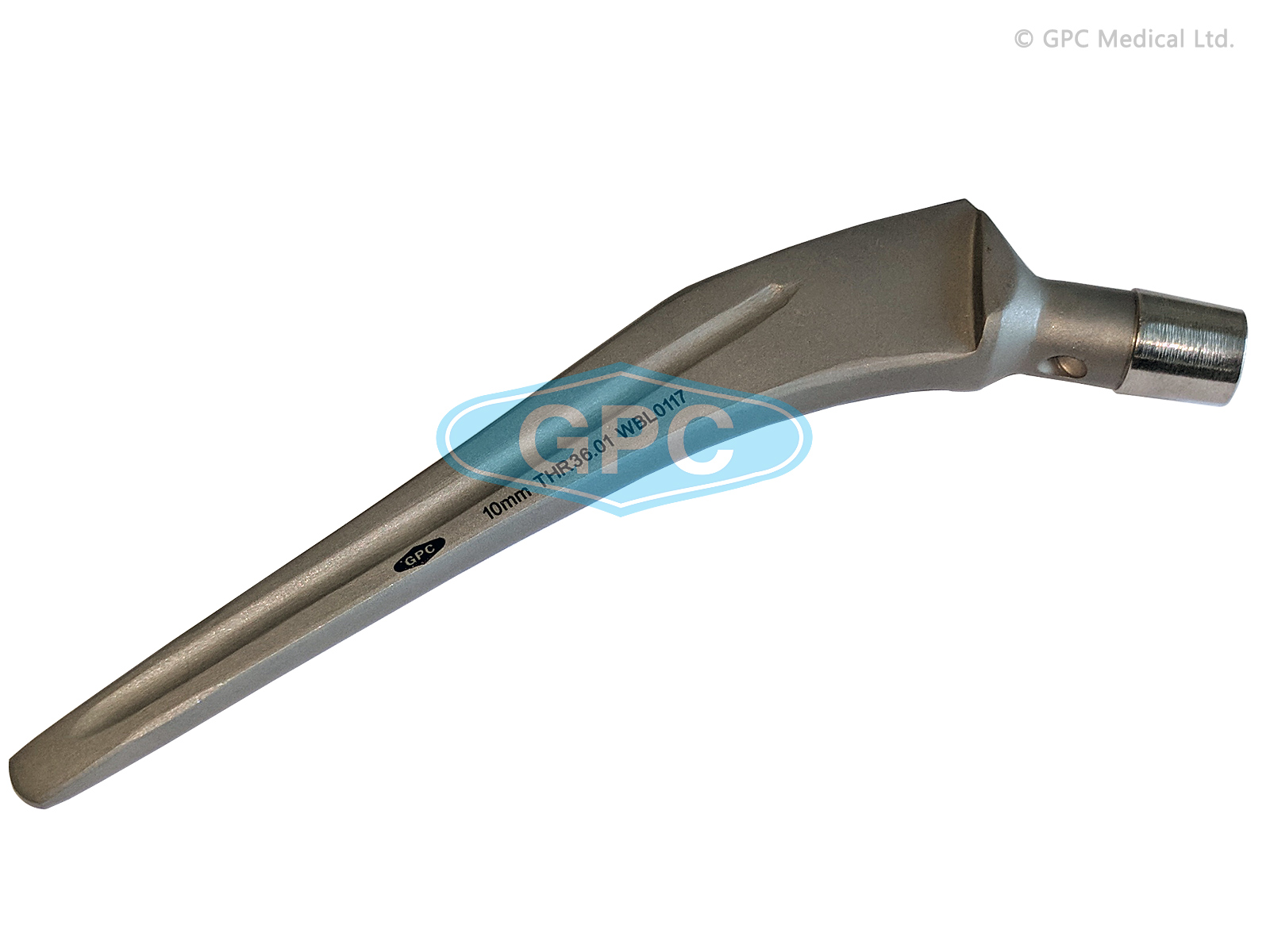 Tige fémorale conique