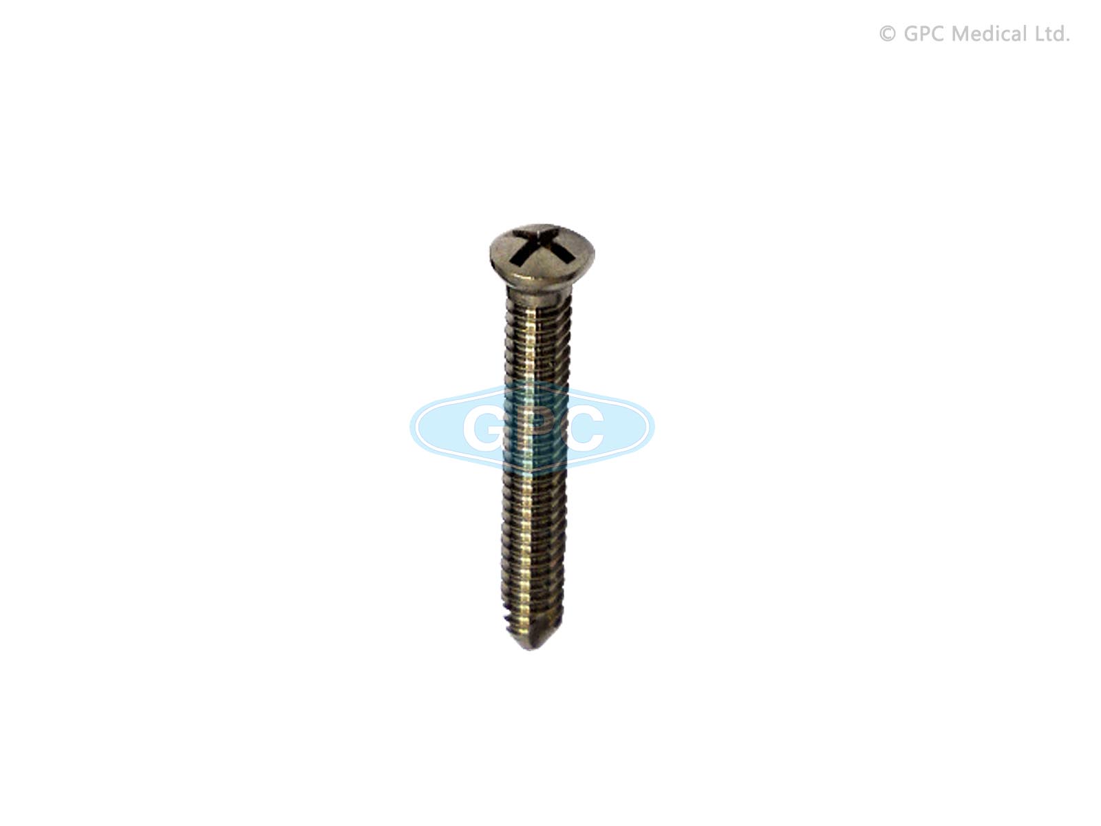 Vis corticale de révision 2,7 mm, autotaraudeuse