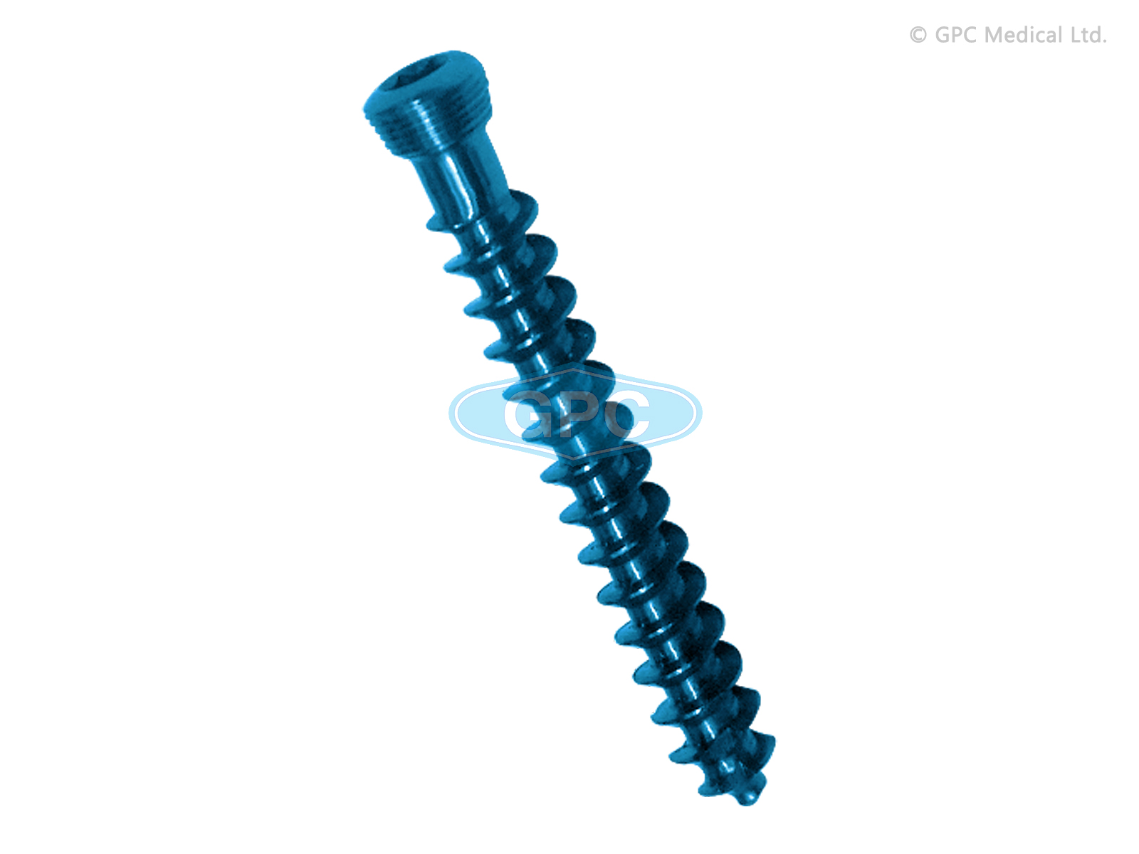 Vis fix<em>LOCK</em> d’os spongieux autotaraudeuse, 5,0 mm - entièrement filetée