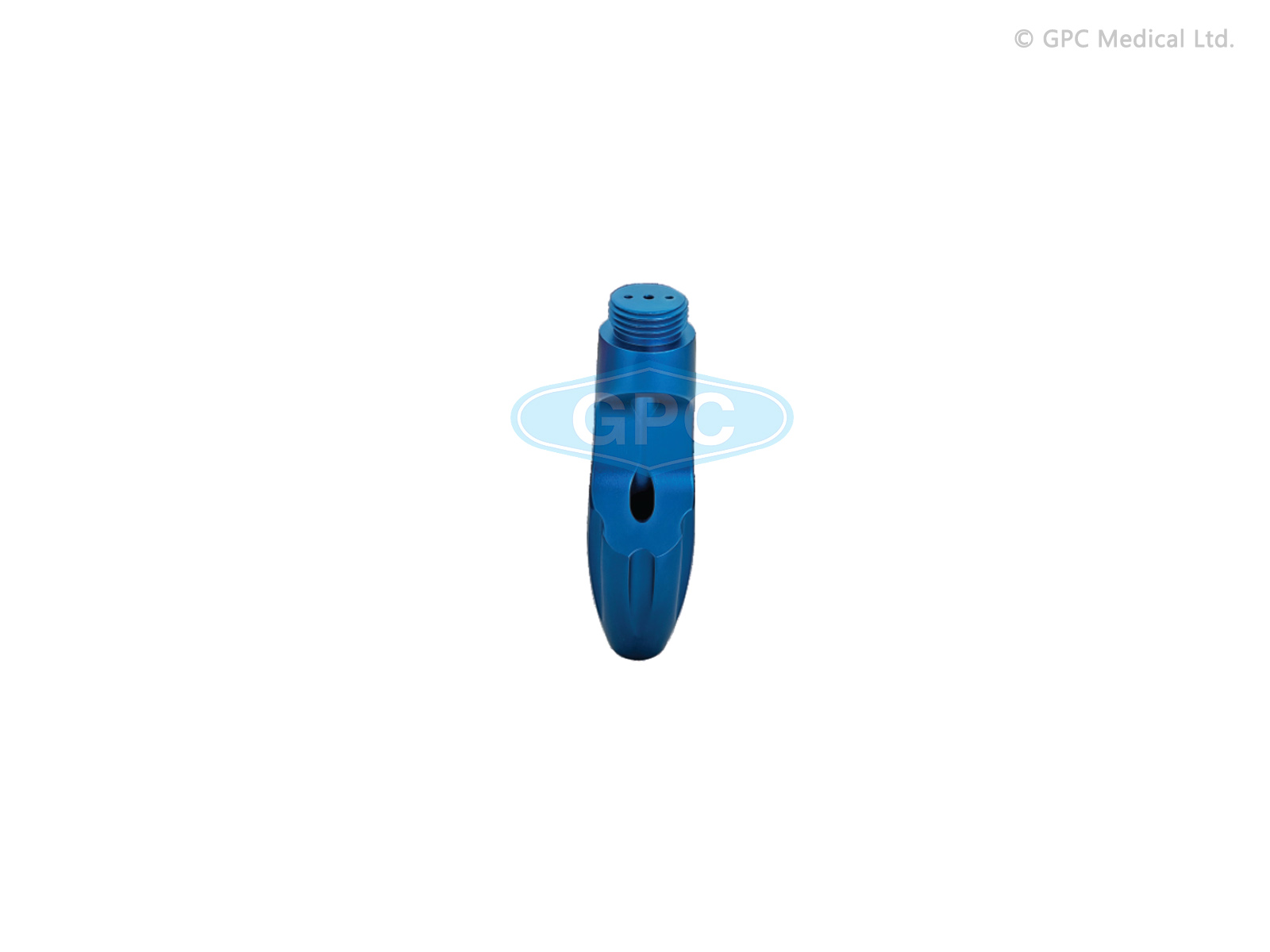 Crochet passe-fil de suture avec poignée amovible