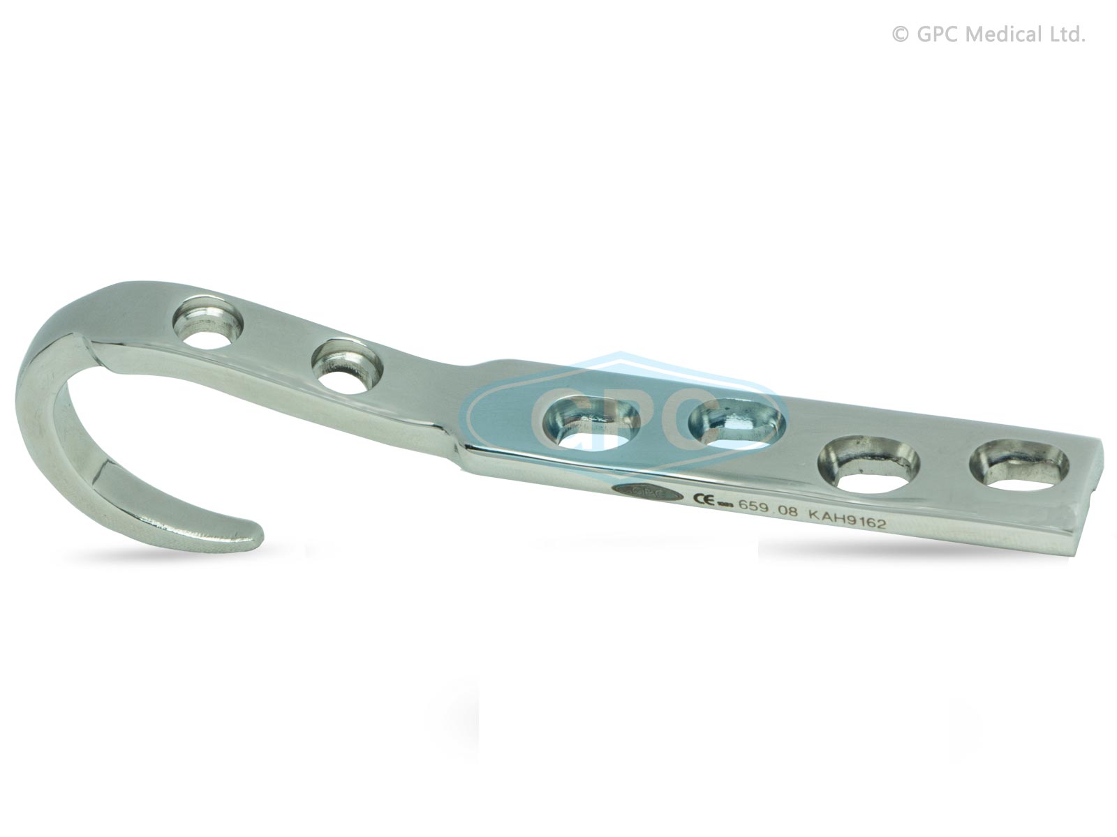 Plaque à crochet 4,5mm