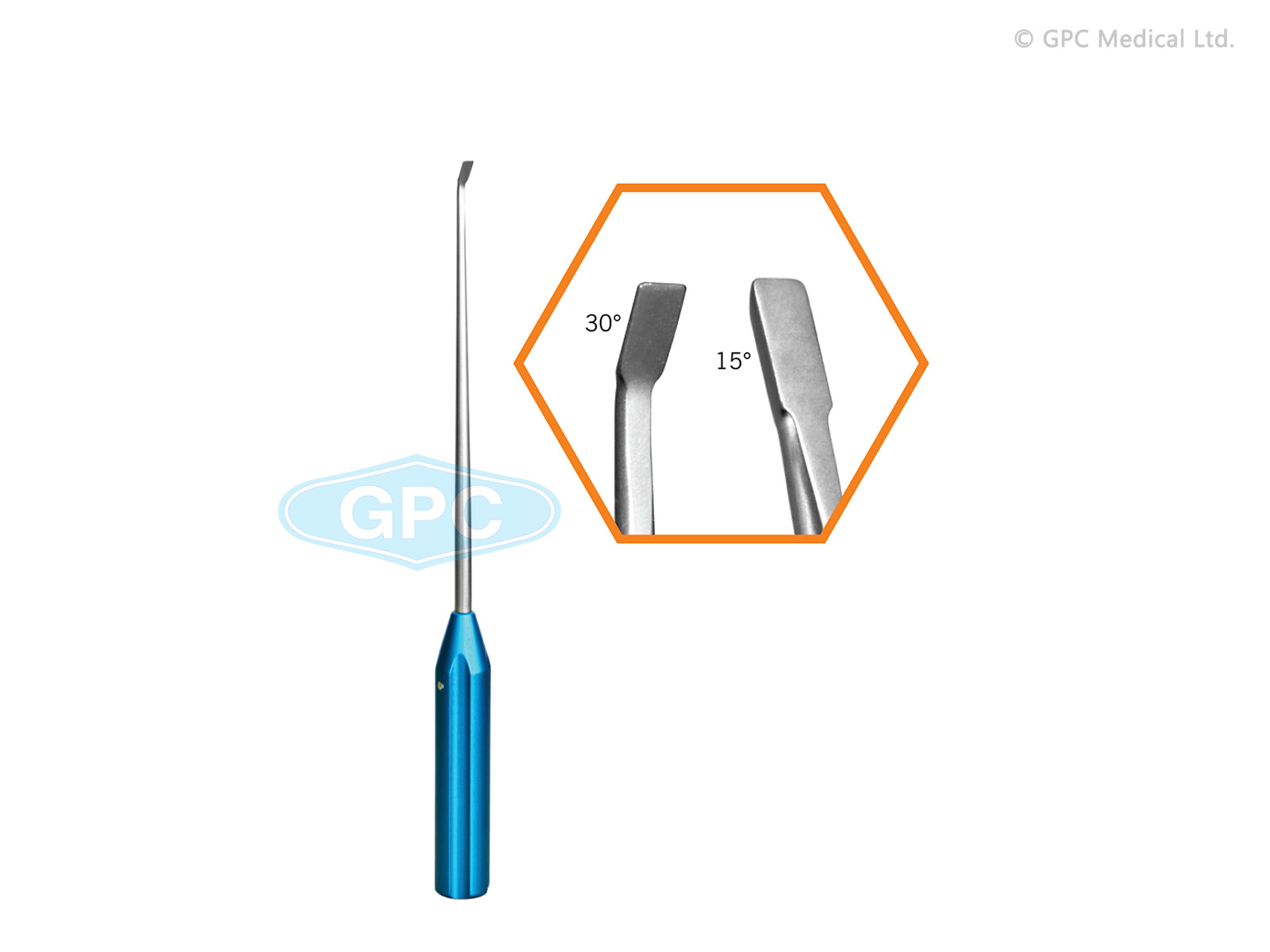 Élévateur des tissus 30°