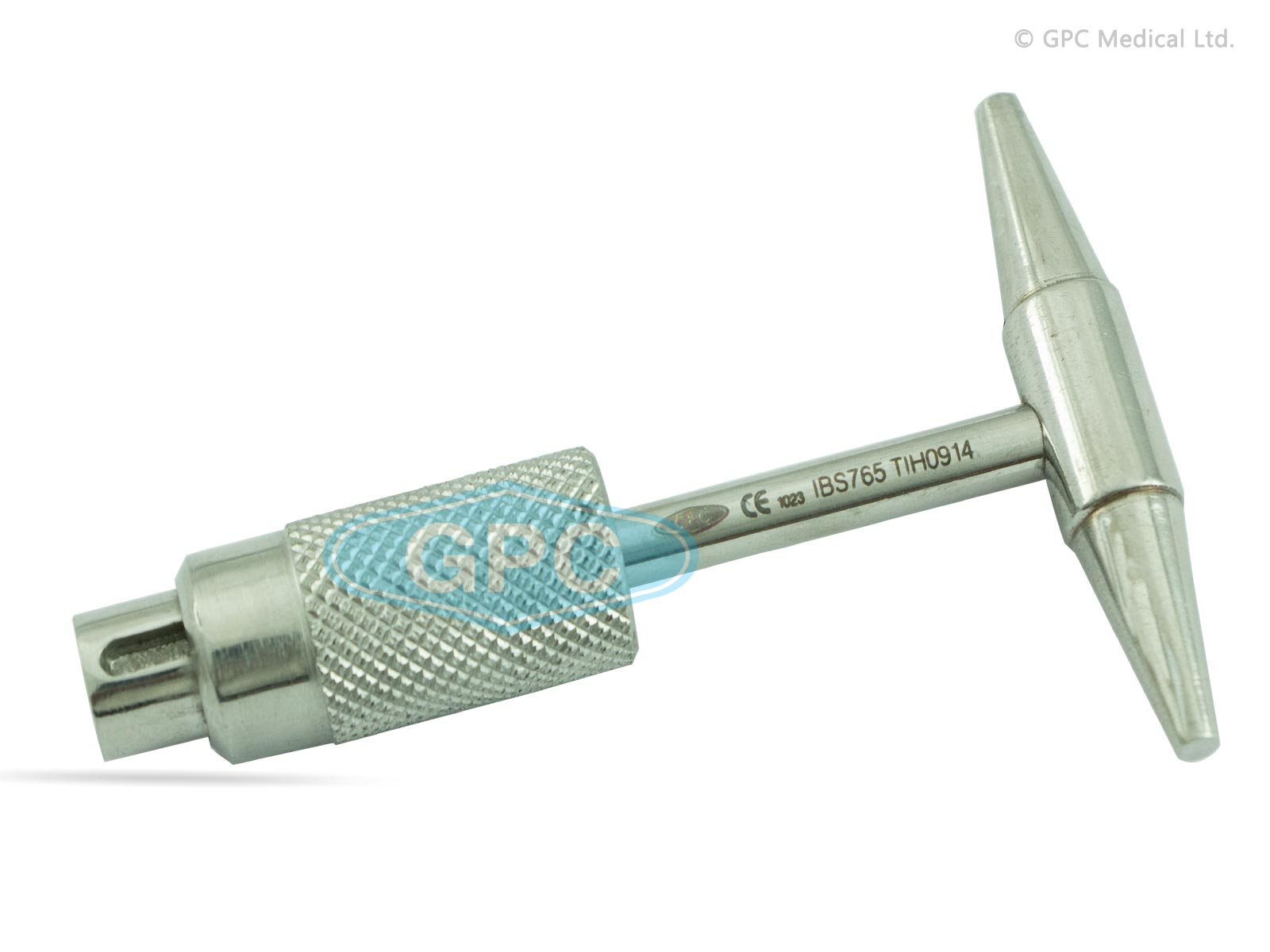 Poignée en T de verrouillage rapide pour tarauds